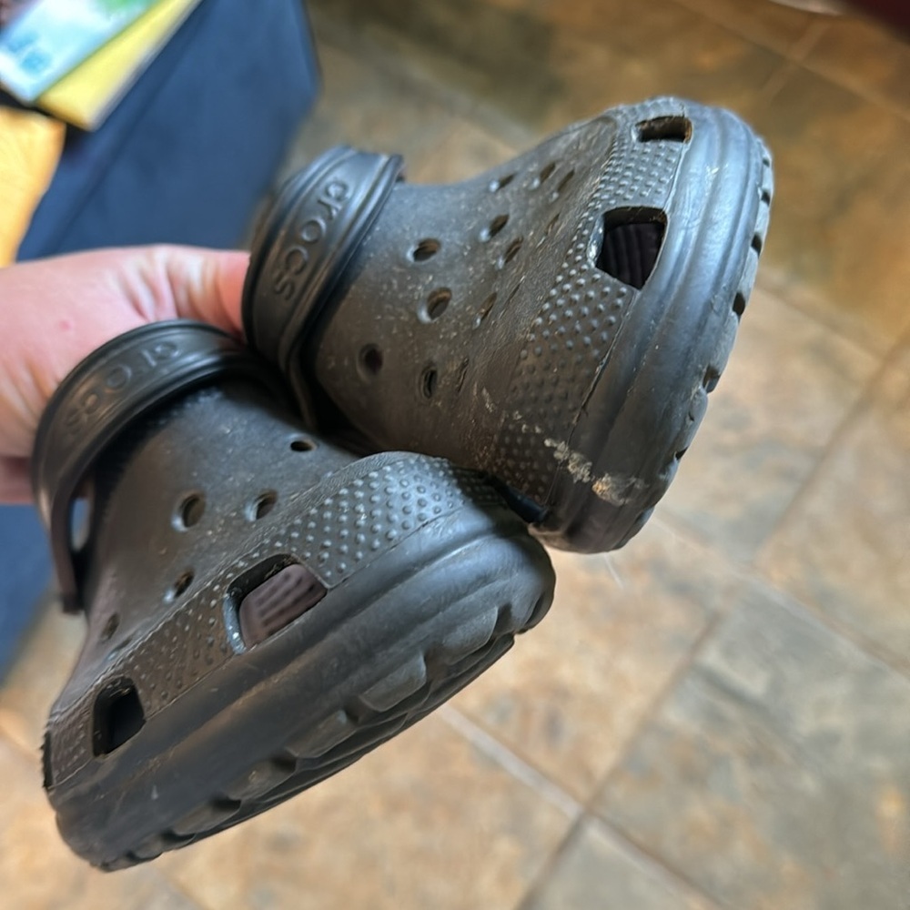 Black Classic Crocs - image 8